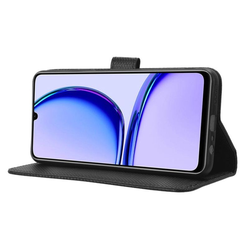 Lederhüllen Realme C53 Strukturiert Mit Riemen