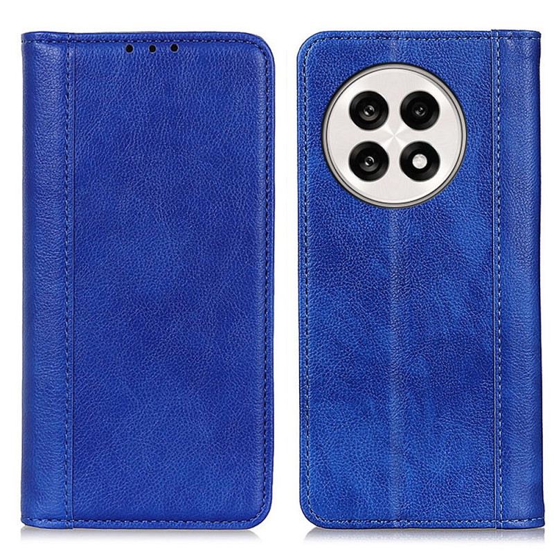 Flip Case Für Oneplus 13r Spaltleder
