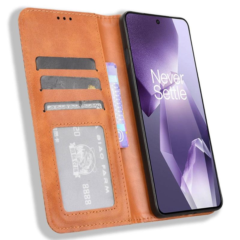 Flip Case Für Oneplus 13r Vintage-bordüre