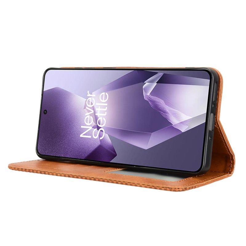 Flip Case Für Oneplus 13r Vintage-bordüre