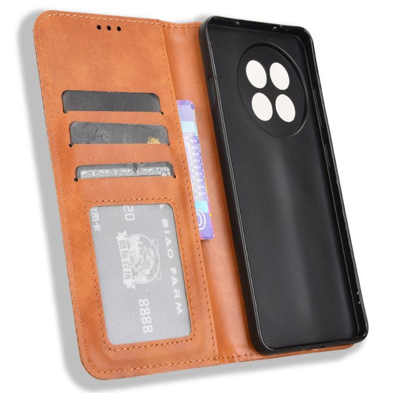 Flip Case Für Oneplus 13r Vintage-bordüre