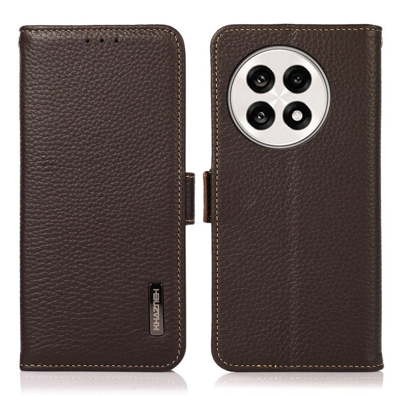 Lederhüllen Für Oneplus 13r Khazneh Leder-rfid-schutz
