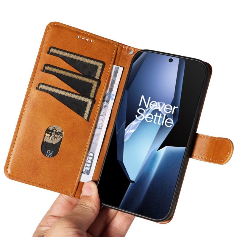 Lederhüllen Für Oneplus 13r Linien