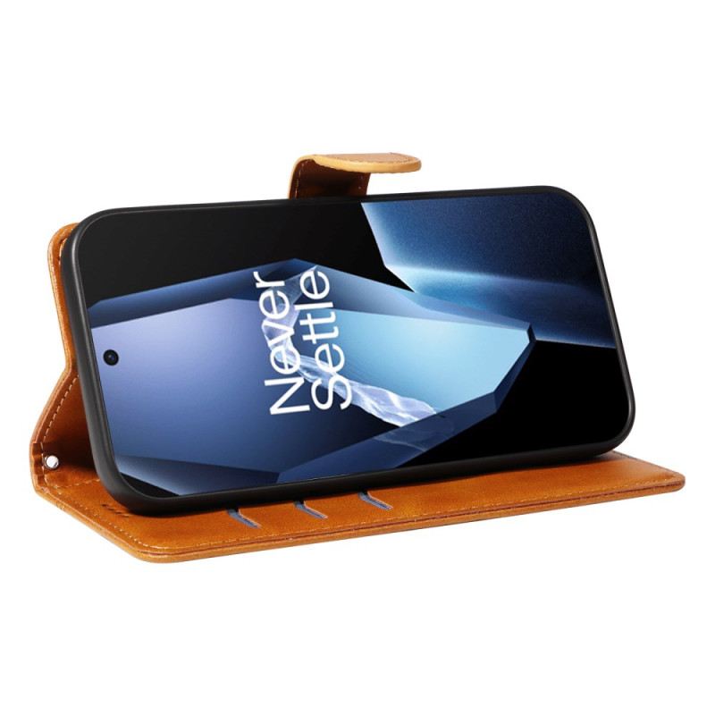 Lederhüllen Für Oneplus 13r Linien