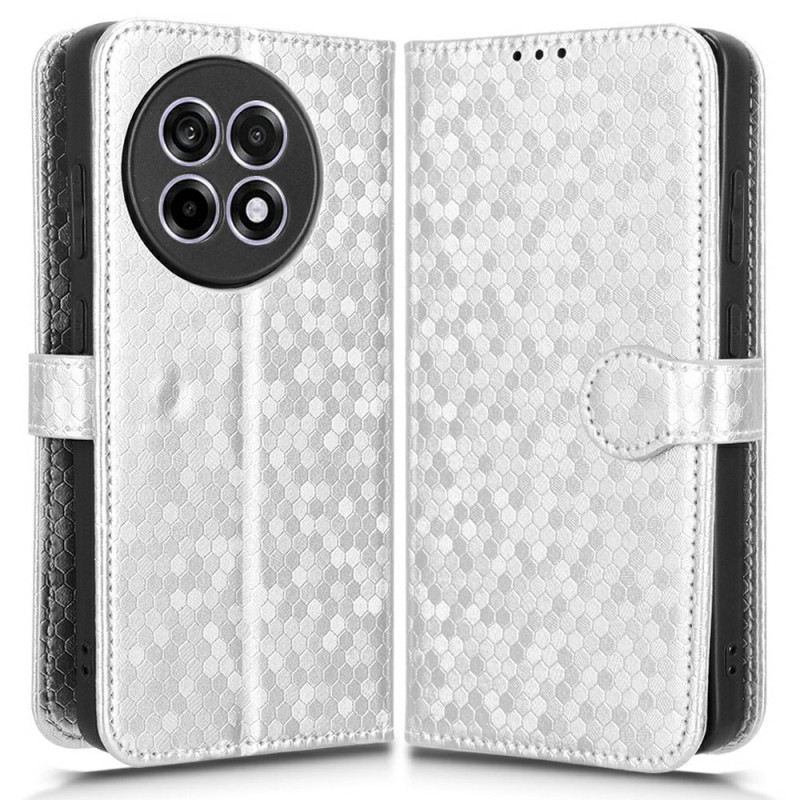 Lederhüllen Oneplus 13r Glänzende Punkte