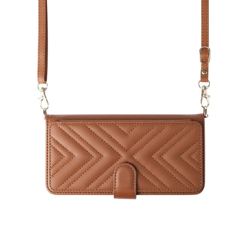 Lederhüllen Oneplus 13r Handyhülle Stilvoll Mit Riemen Und Schulterriemen