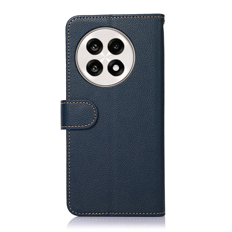 Lederhüllen Oneplus 13r Khazneh Zweifarbiger Rfid-schutz