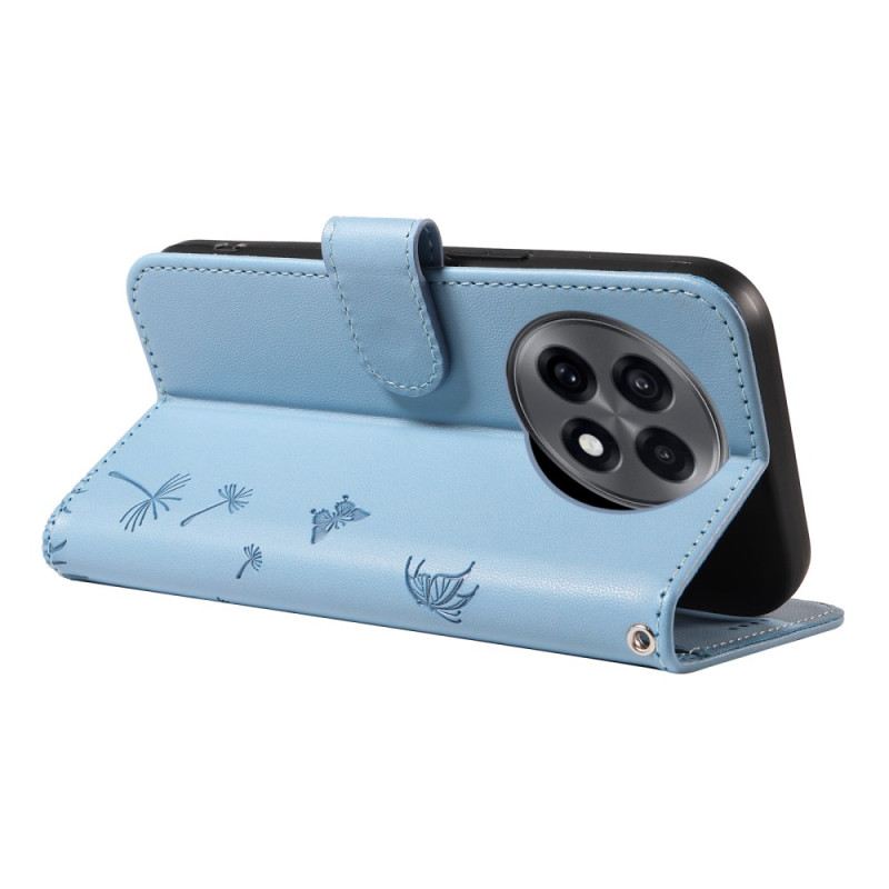 Lederhüllen Oneplus 13r Löwenzahn-riemen