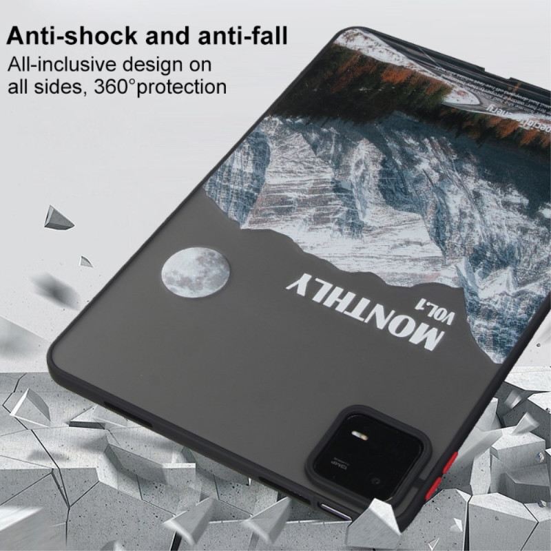 Hülle Für Xiaomi Pad 6 Pro Verschneite Berge Und Autobahn