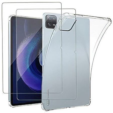 Hülle Xiaomi Pad 6 Pro Handyhülle Transparente Displayschutzfolie Aus Gehärtetem Glas