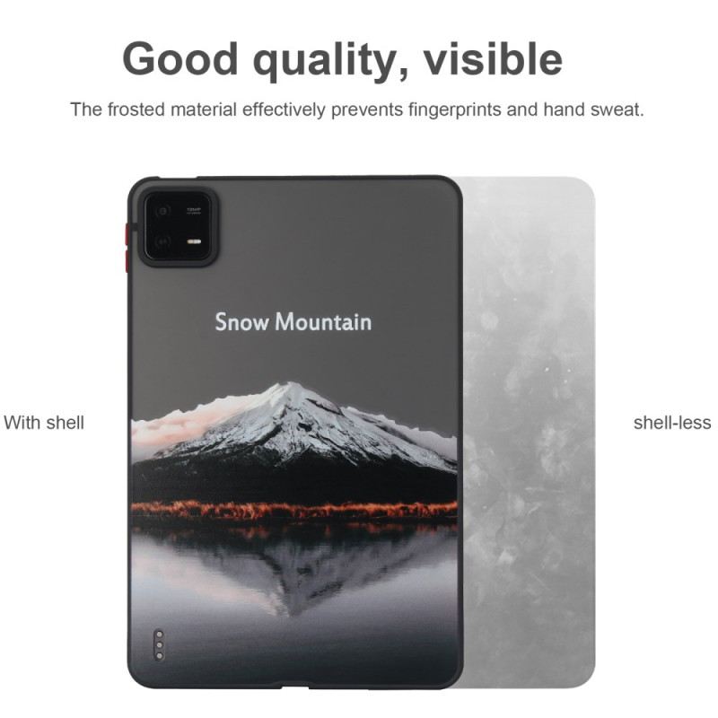 Hülle Xiaomi Pad 6 Pro Verschneite Berge