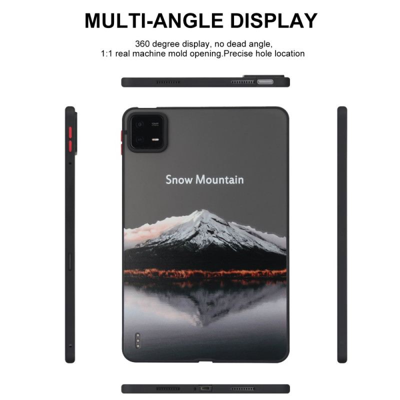 Hülle Xiaomi Pad 6 Pro Verschneite Berge