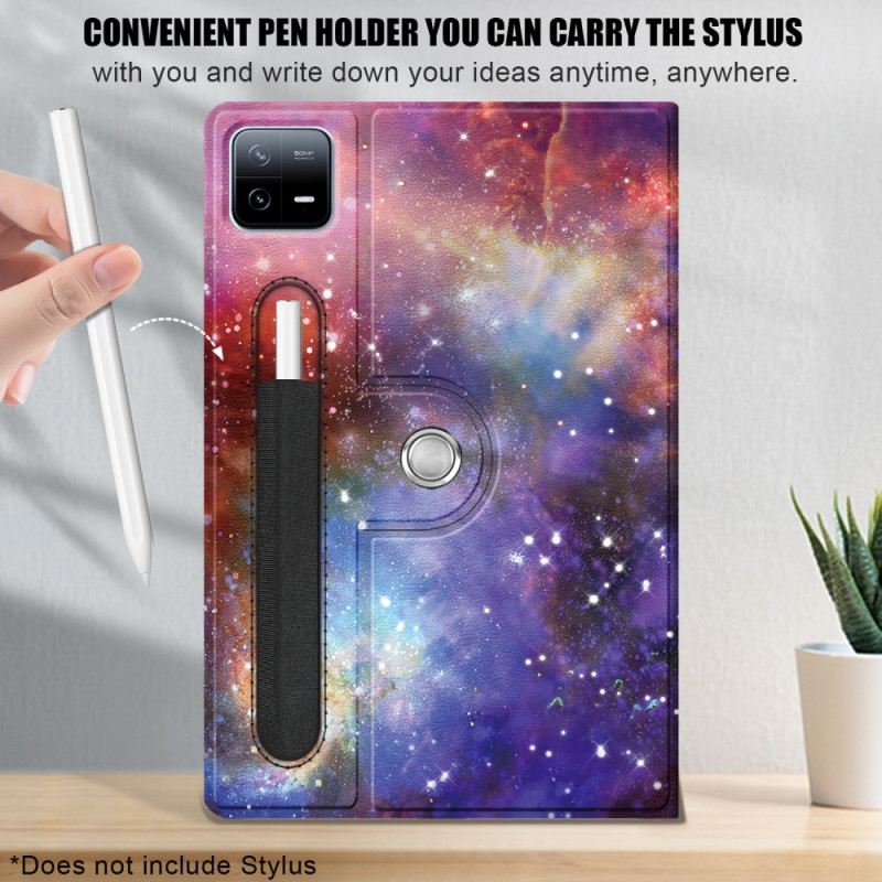 Xiaomi Pad 6 Pro Drehbarer Stifthalter Mit Galaxienmotiv