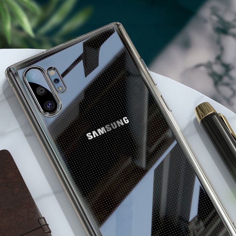 Hülle Für Samsung Galaxy Note 10+ / Note 10+ 5G Anti-Sturz Einfach Transparent