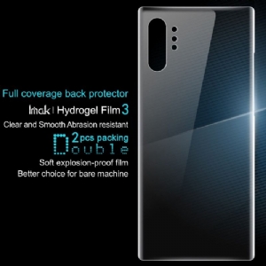 Samsung Galaxy Note 10 Plus - 2 Hydrogel-Rückenschutzfolien