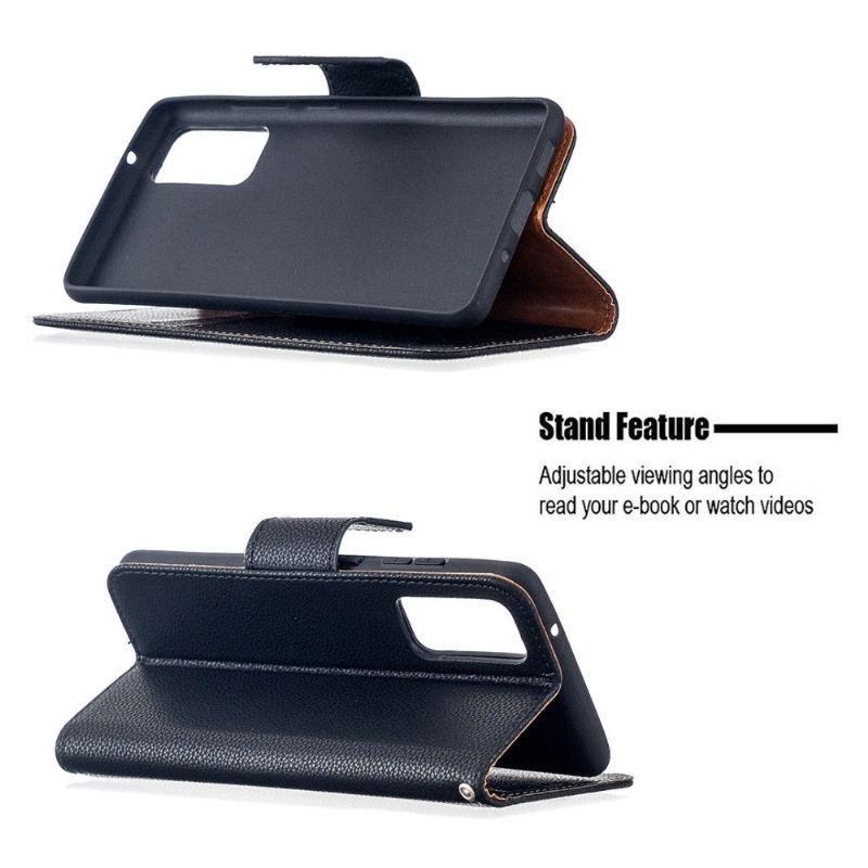 Case Für Samsung Galaxy S20 FE Flip Case Genarbter Ledereffekt
