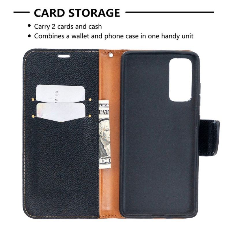 Case Für Samsung Galaxy S20 FE Flip Case Genarbter Ledereffekt