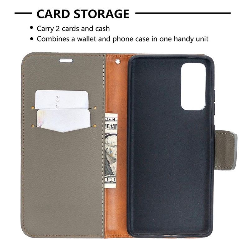 Case Für Samsung Galaxy S20 FE Flip Case Genarbter Ledereffekt