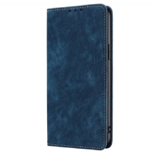 Flip Case Realme C71 Handyhülle Wildleder-optik