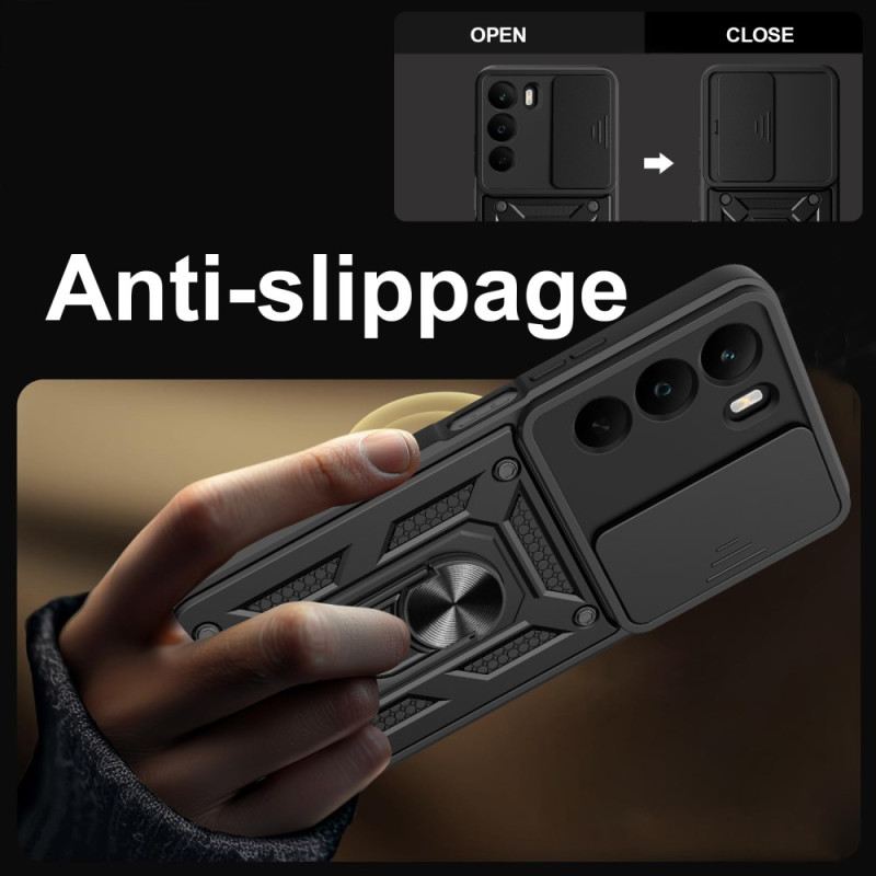 Hülle Für Realme C71 Schiebe-kameraabdeckung Und Ständer