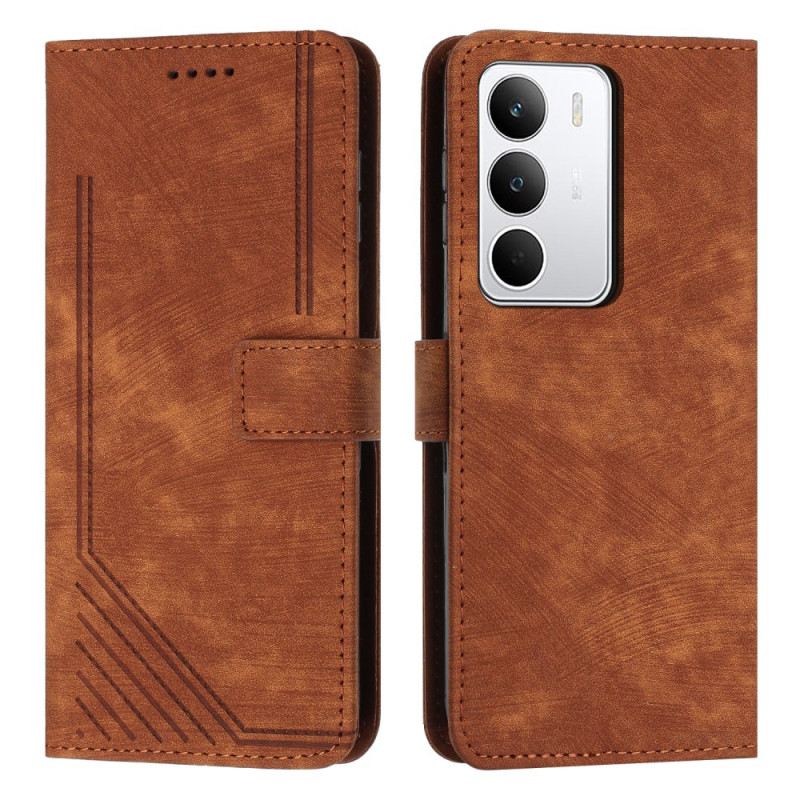 Lederhüllen Für Realme C71 Linien