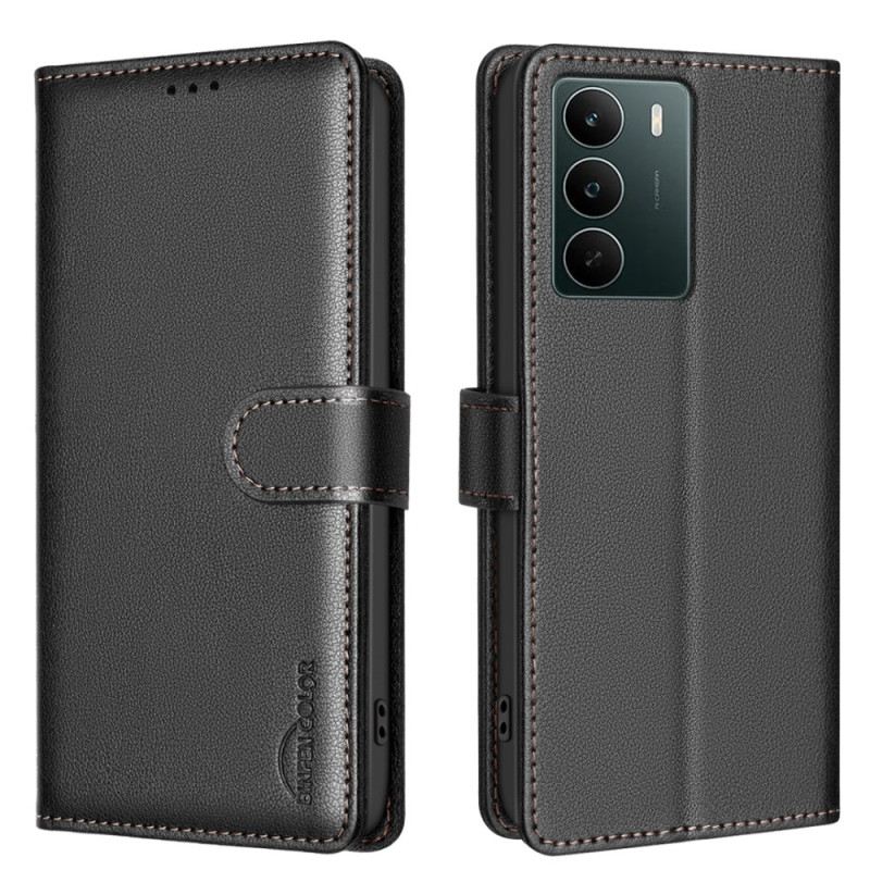 Lederhüllen Realme C71 Binfen Color Rfid-geldbörse