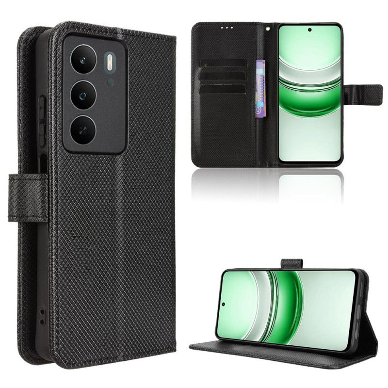 Lederhüllen Realme C71 Diamantstruktur