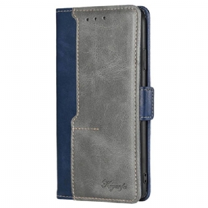 Lederhüllen Realme C71 Zweifarbig