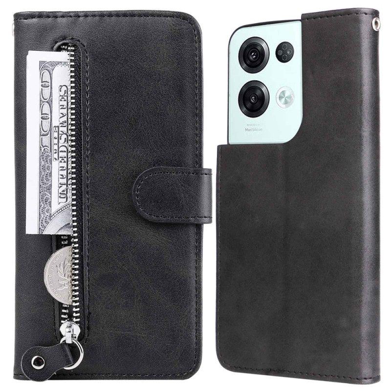 Flip Case Für Oppo Reno 8 Pro Geldbörse
