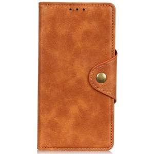 Flip Case Für Oppo Reno 8 Pro Magnetischer Knopf