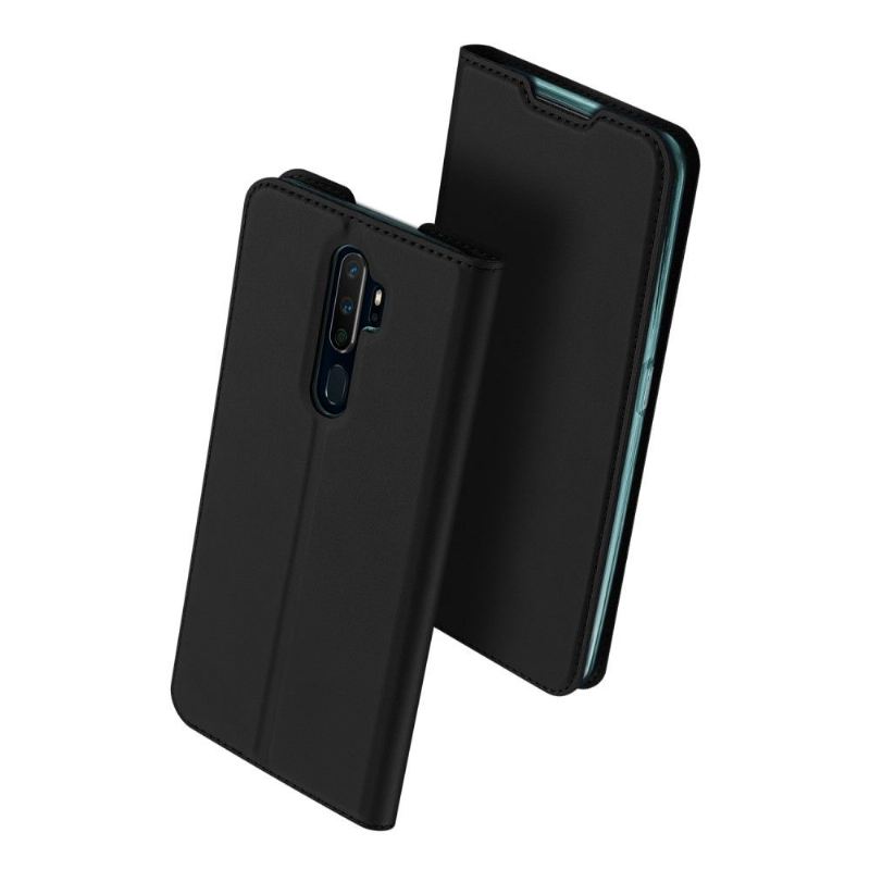 Flip Case Für Oppo A9 2020 Satinierte Beschichtung