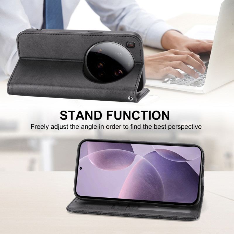 Flip Case Für Xiaomi 15 Ultra Geldbörse Mit Riemen