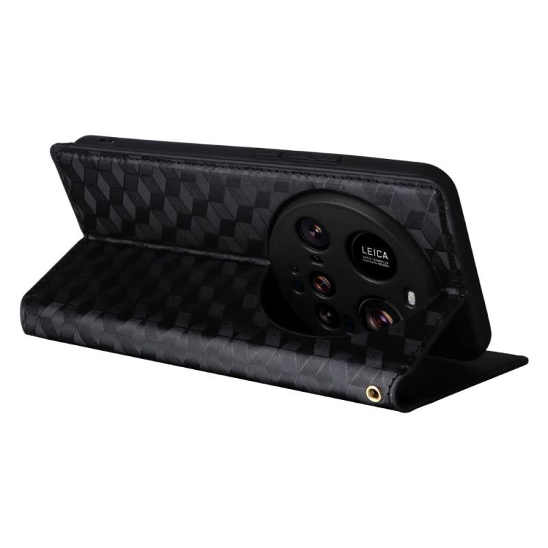 Flip Case Xiaomi 15 Ultra 3d-diamanten