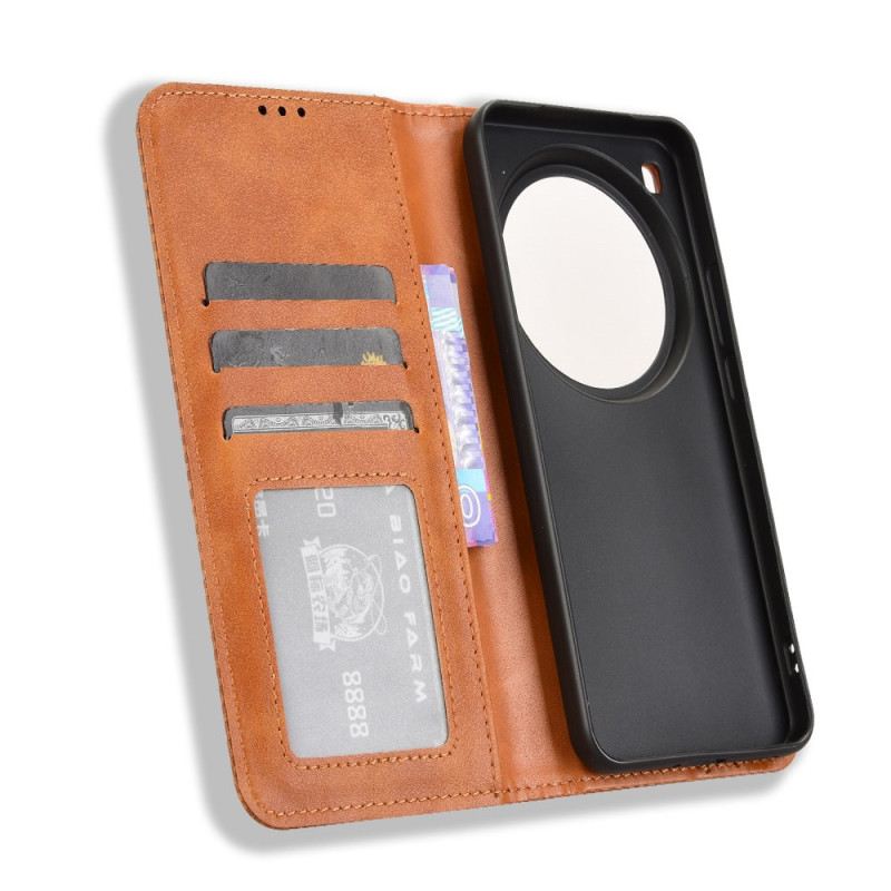 Flip Case Xiaomi 15 Ultra Handyhülle Vintage-fries