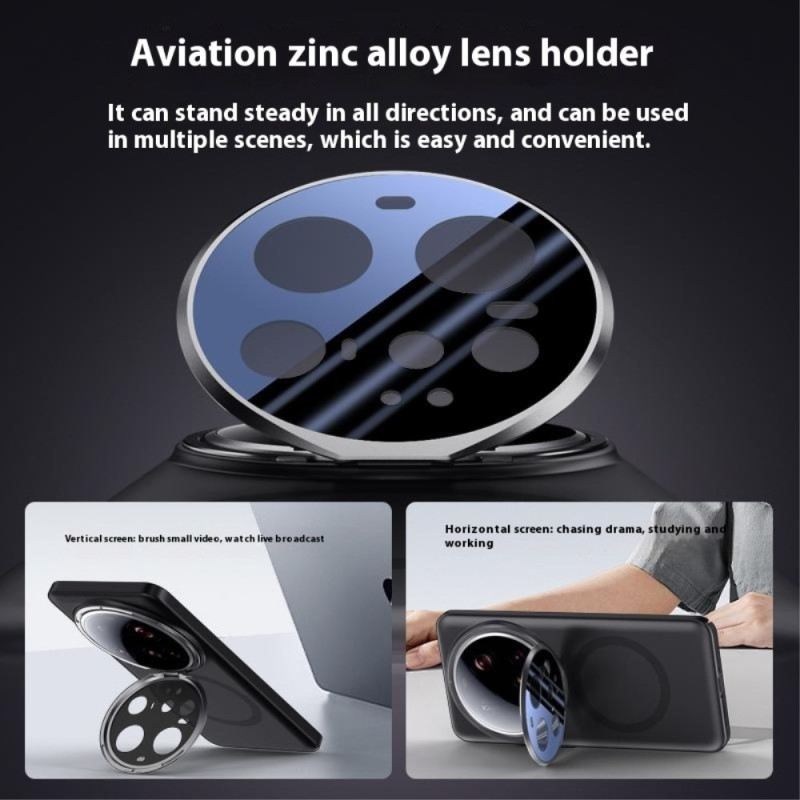 Hülle Für Xiaomi 15 Ultra Kompatibel Mit Magsafe Alloy Mit Halterung