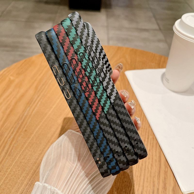 Hülle Xiaomi 15 Ultra Carbonfaser-textur