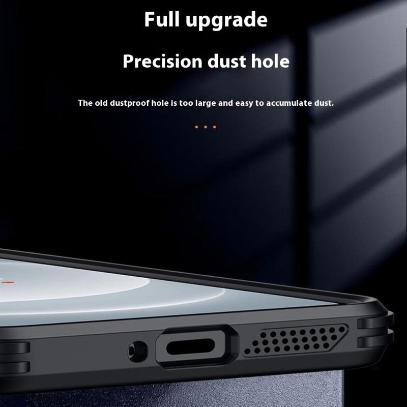 Hülle Xiaomi 15 Ultra Handyhülle Glasabdeckung Und Ständer