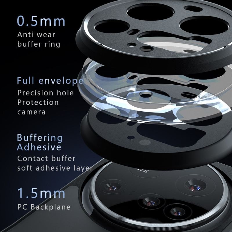 Hülle Xiaomi 15 Ultra Handyhülle Schwarz Transparent