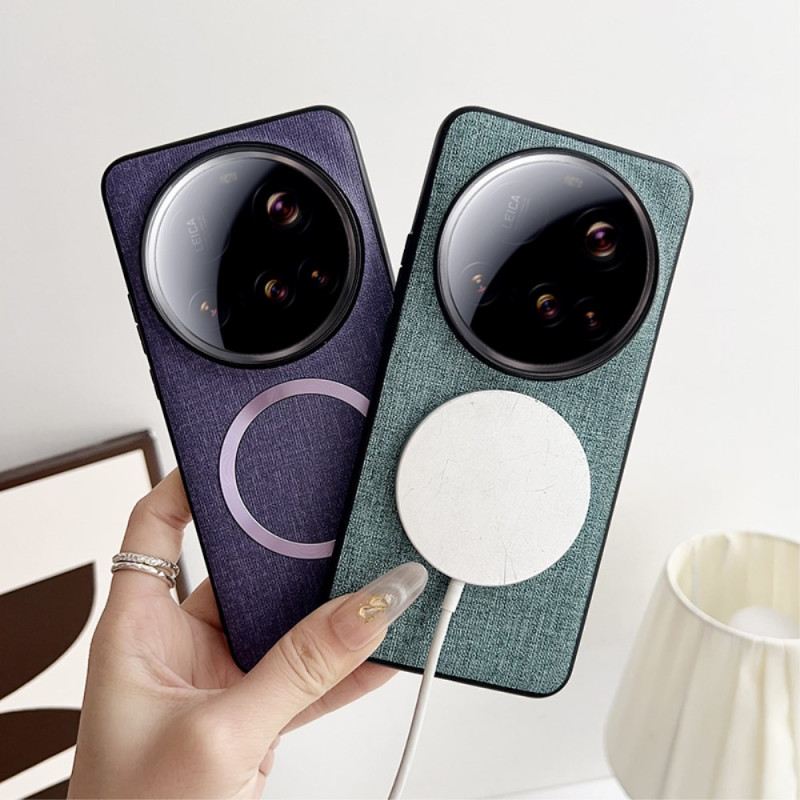 Hülle Xiaomi 15 Ultra Magsafe-kompatibel Mit Stoff