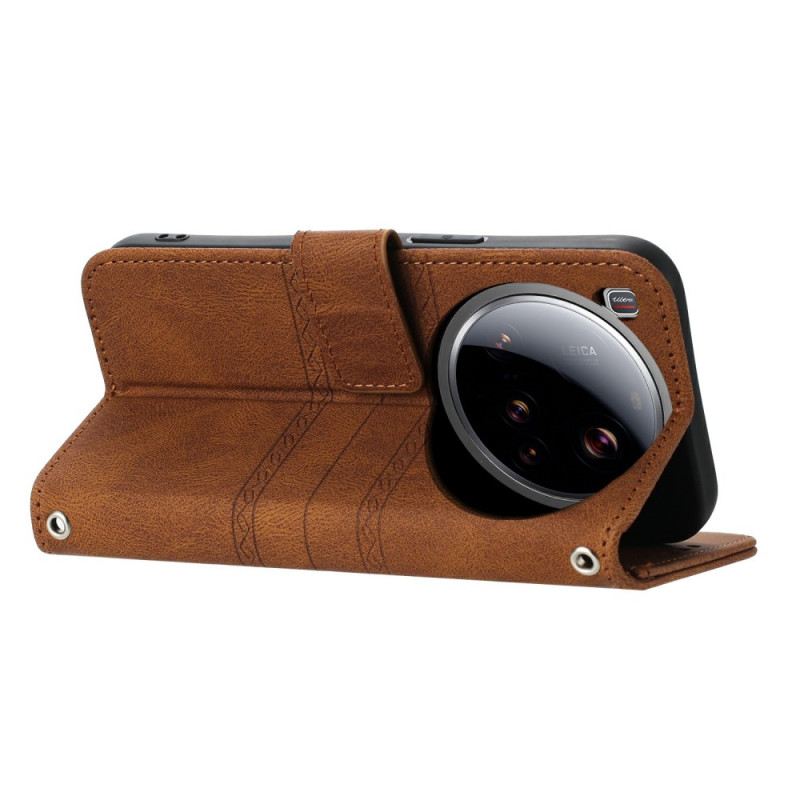 Lederhüllen Für Xiaomi 15 Ultra Doppelfries