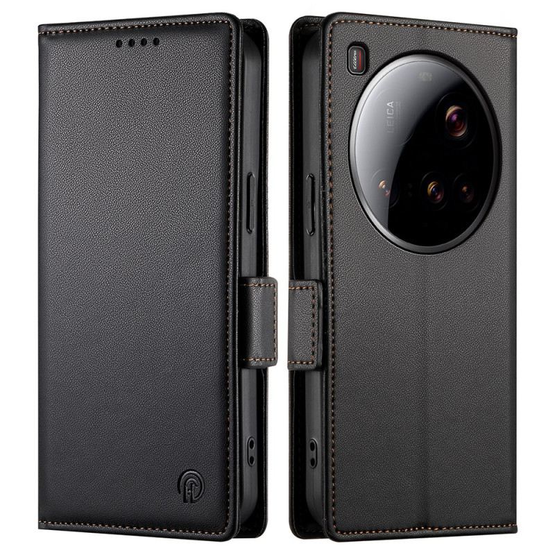 Lederhüllen Für Xiaomi 15 Ultra Doppelverschluss