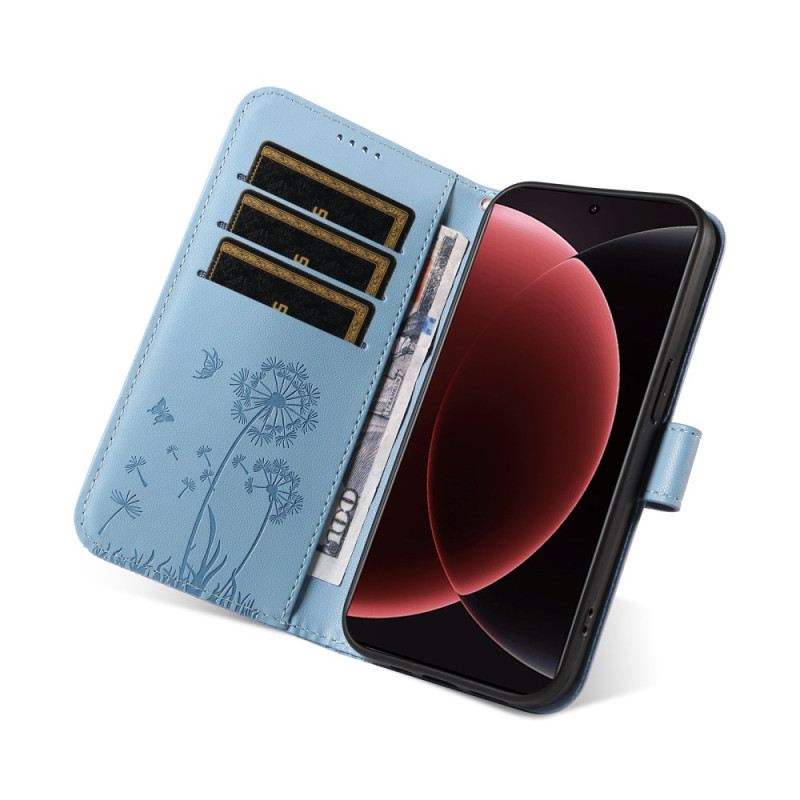 Lederhüllen Für Xiaomi 15 Ultra Löwenzahn-riemen