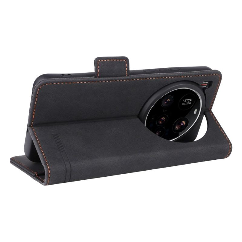 Lederhüllen Für Xiaomi 15 Ultra Retro-design