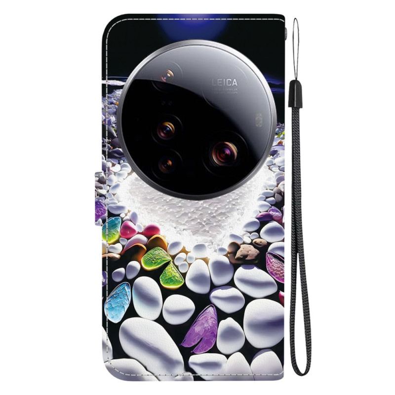 Lederhüllen Für Xiaomi 15 Ultra Weißes Herz