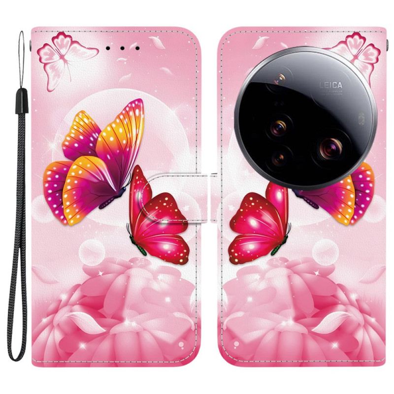 Lederhüllen Xiaomi 15 Ultra Farbenfrohe Landschaft