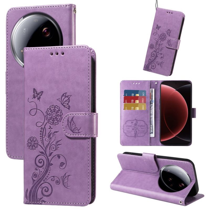 Lederhüllen Xiaomi 15 Ultra Floralie