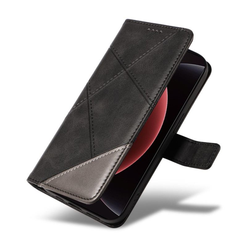 Lederhüllen Xiaomi 15 Ultra Geometrisches Design