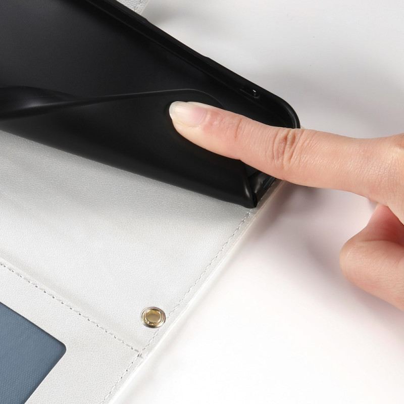 Lederhüllen Xiaomi 15 Ultra Gesteppt Mit Riemen Und Schulterriemen