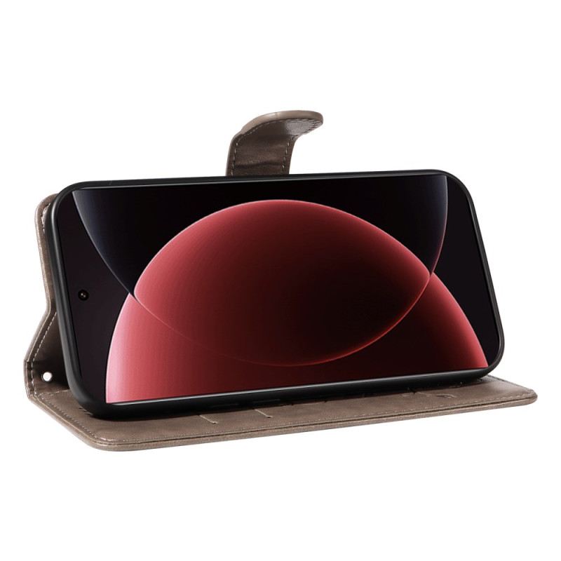 Lederhüllen Xiaomi 15 Ultra Handyhülle Blumenmuster