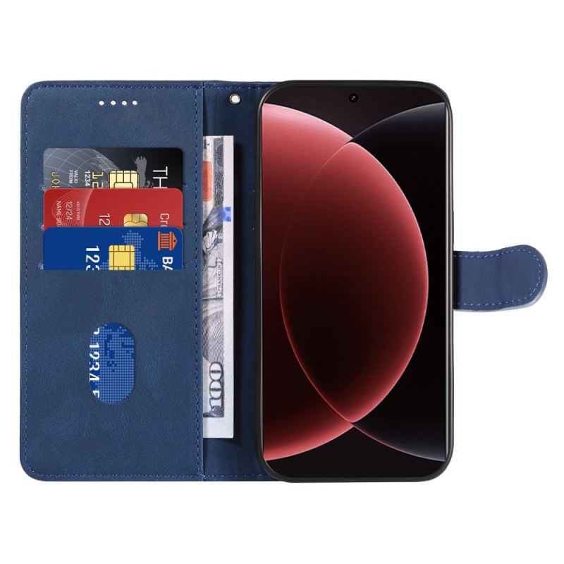 Lederhüllen Xiaomi 15 Ultra Handyhülle Wellenlinien